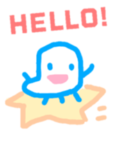 Alien from another planet sticker #6549434