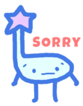 Alien from another planet sticker #6549438