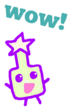 Alien from another planet sticker #6549453