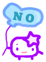 Alien from another planet sticker #6549461