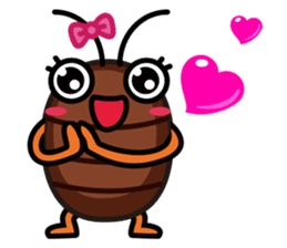 mister Kark and Miss Bellucci sticker #6549904