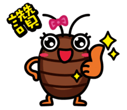 mister Kark and Miss Bellucci sticker #6549932