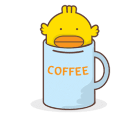 Kra-terk Kra-tark (Happy little chick) sticker #6550468