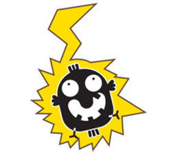 Kra-terk Kra-tark (Happy little chick) sticker #6550472