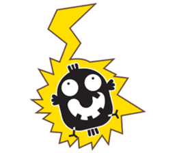 Kra-terk Kra-tark (Happy little chick) sticker #6550472