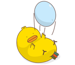 Kra-terk Kra-tark (Happy little chick) sticker #6550473