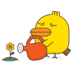 Kra-terk Kra-tark (Happy little chick) sticker #6550479