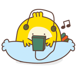 Kra-terk Kra-tark (Happy little chick) sticker #6550486