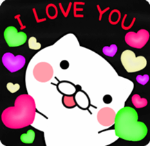 Love Love cat to send him sticker #6550878