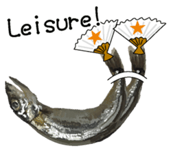 Capelin with roe English version sticker #6551063