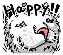 Ugly Cute Cats sticker #6551224