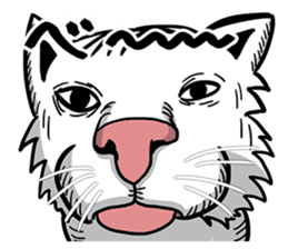 Ugly Cute Cats sticker #6551239