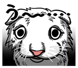 Ugly Cute Cats sticker #6551240