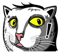 Ugly Cute Cats sticker #6551257