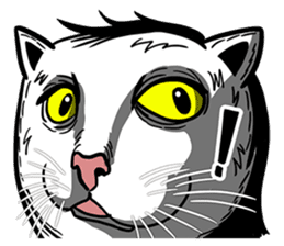 Ugly Cute Cats sticker #6551257