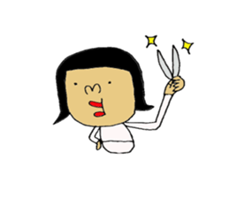 hairdresser Sticker. sticker #6551357