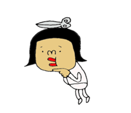 hairdresser Sticker. sticker #6551359