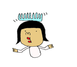 hairdresser Sticker. sticker #6551366