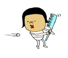 hairdresser Sticker. sticker #6551374