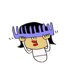 hairdresser Sticker. sticker #6551376