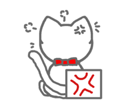 White Cat's Nyan sticker #6551694
