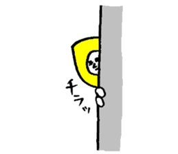 Lemonman(Second cousin of the "Dog man") sticker #6552044