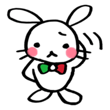 The rabbit and the duck 4 sticker #6552798