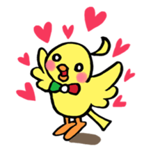 The rabbit and the duck 4 sticker #6552801