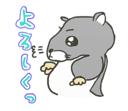 Daily life of the hamster sticker #6553046