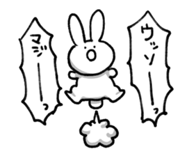 UOrabbit sticker #6555081