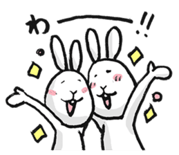 tokushima rabbit3 sticker #6555434