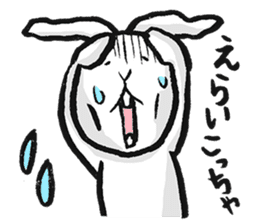 tokushima rabbit3 sticker #6555462