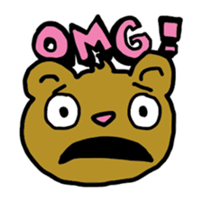 Moody Bear sticker #6555704