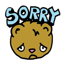 Moody Bear sticker #6555705