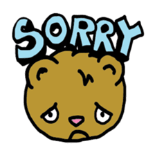 Moody Bear sticker #6555705