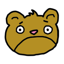 Moody Bear sticker #6555706