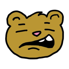 Moody Bear sticker #6555711