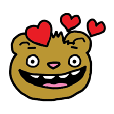 Moody Bear sticker #6555712