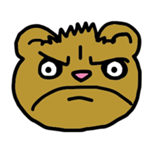 Moody Bear sticker #6555713