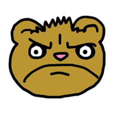 Moody Bear sticker #6555713