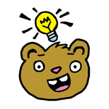 Moody Bear sticker #6555715