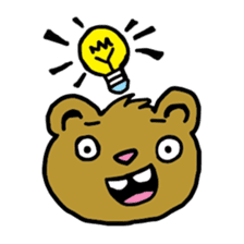 Moody Bear sticker #6555715