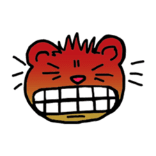 Moody Bear sticker #6555716