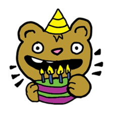 Moody Bear sticker #6555718