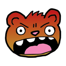 Moody Bear sticker #6555719