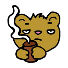 Moody Bear sticker #6555723