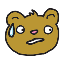 Moody Bear sticker #6555724