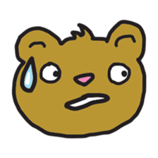 Moody Bear sticker #6555724