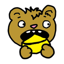 Moody Bear sticker #6555726