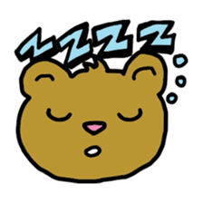 Moody Bear sticker #6555728